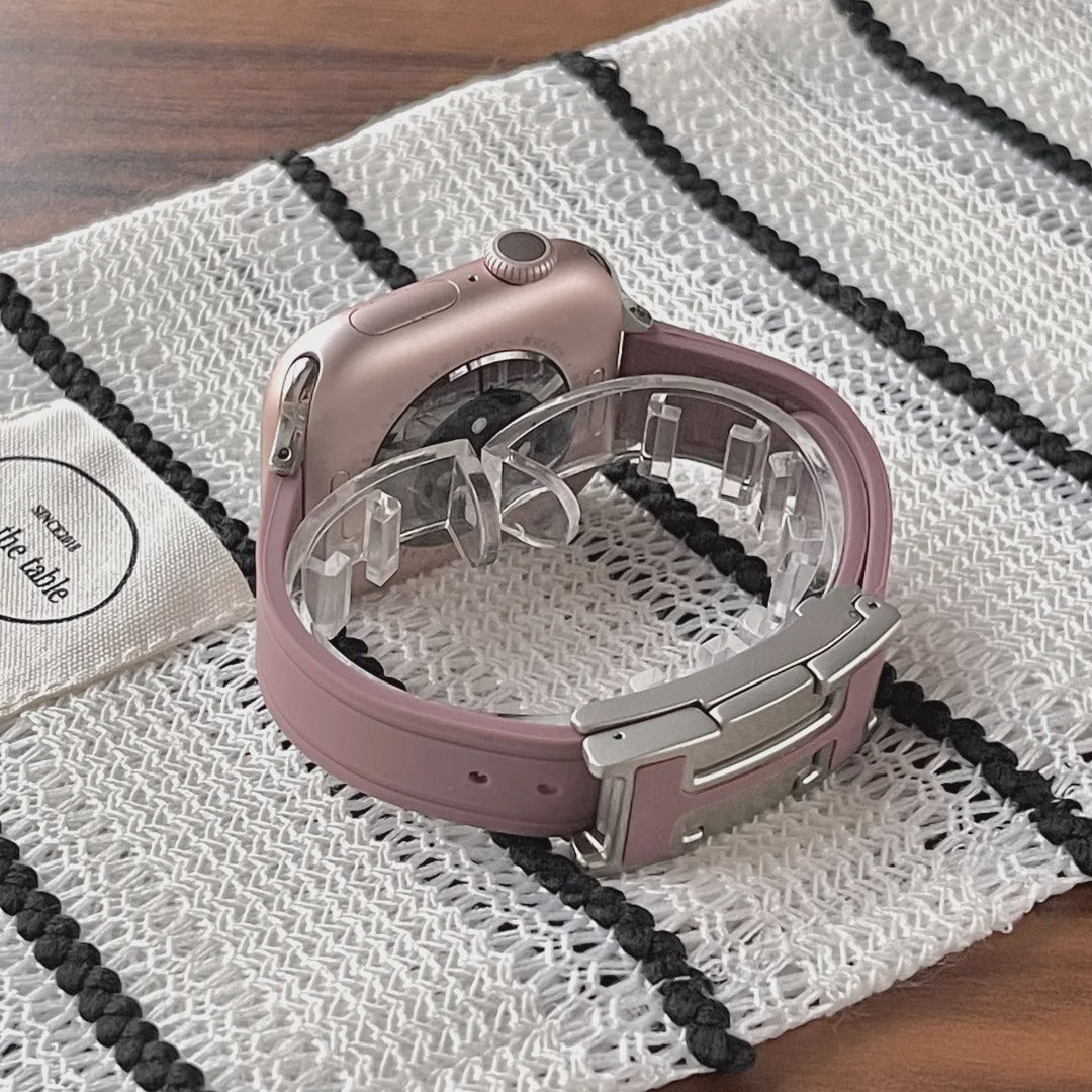 Slim Magnetic Silicone Band