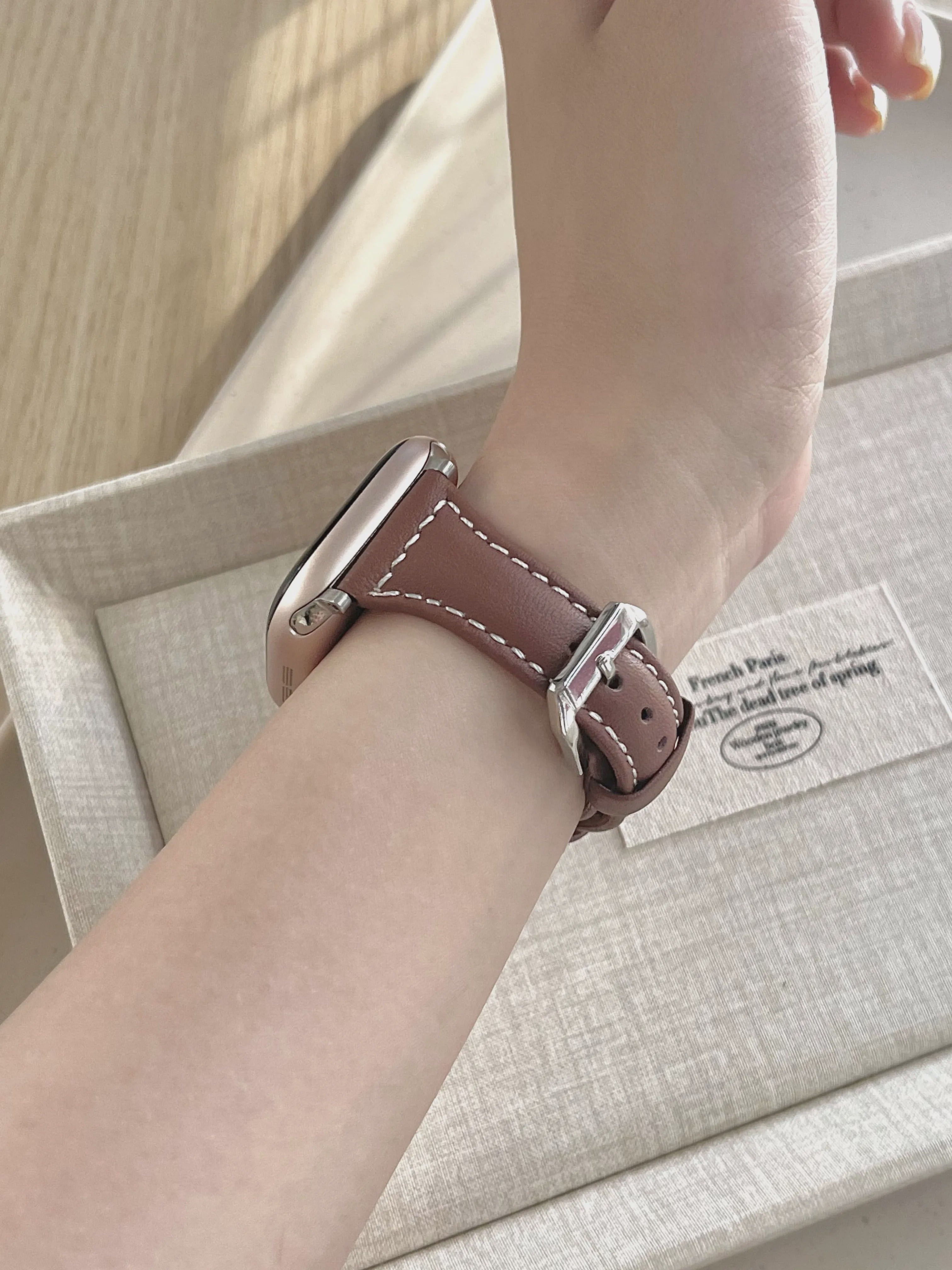 Slim Genuine Leather Band