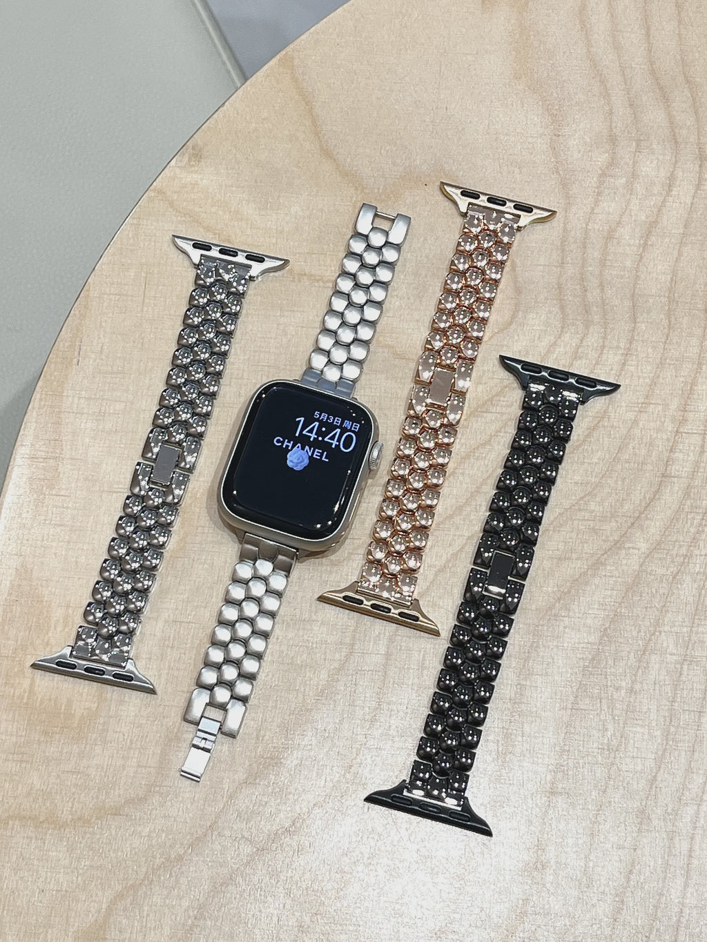 Sugar Link Stainless Steel Band