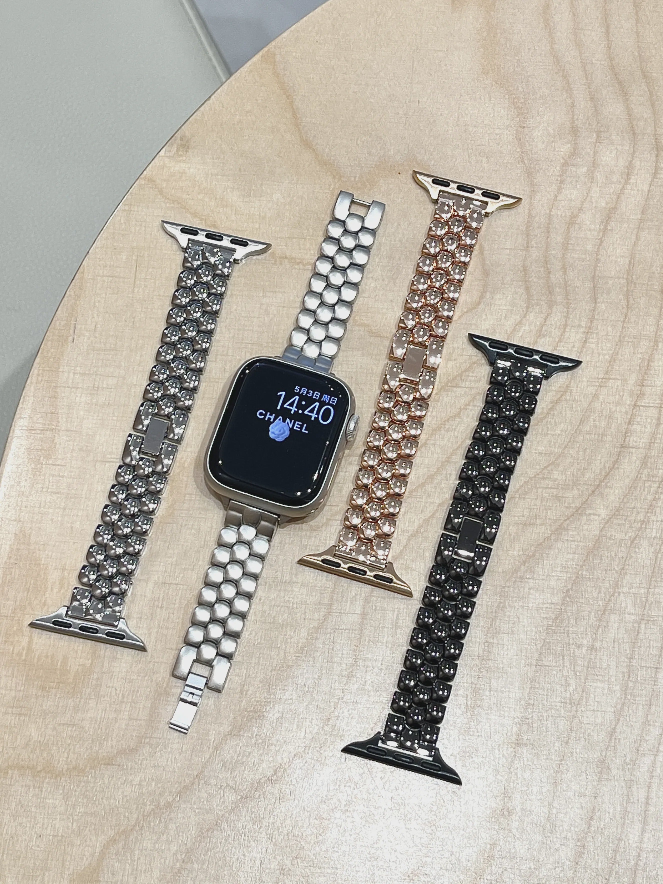 Sugar Link Stainless Steel Band