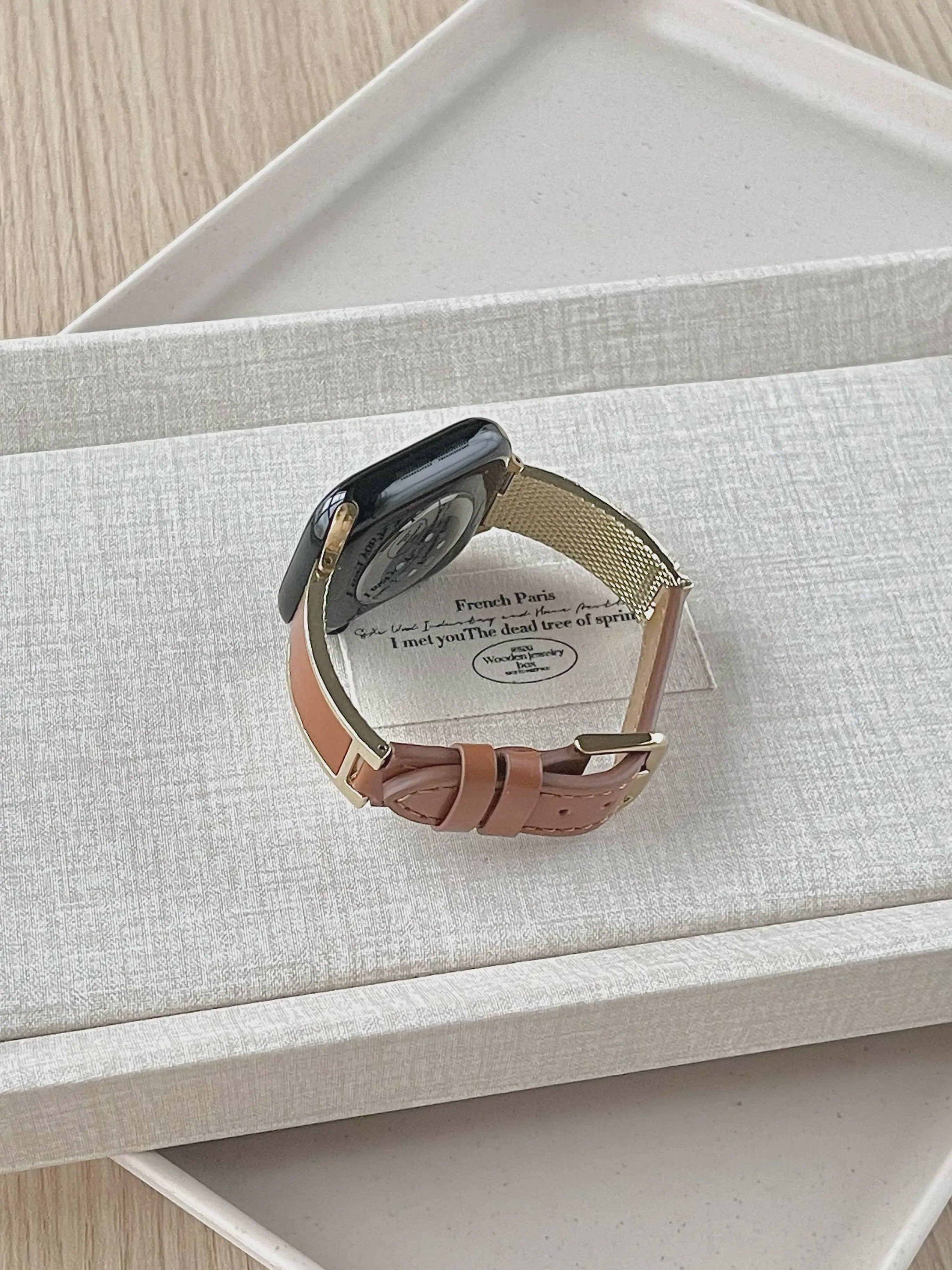 Leather Wrap Watch Band