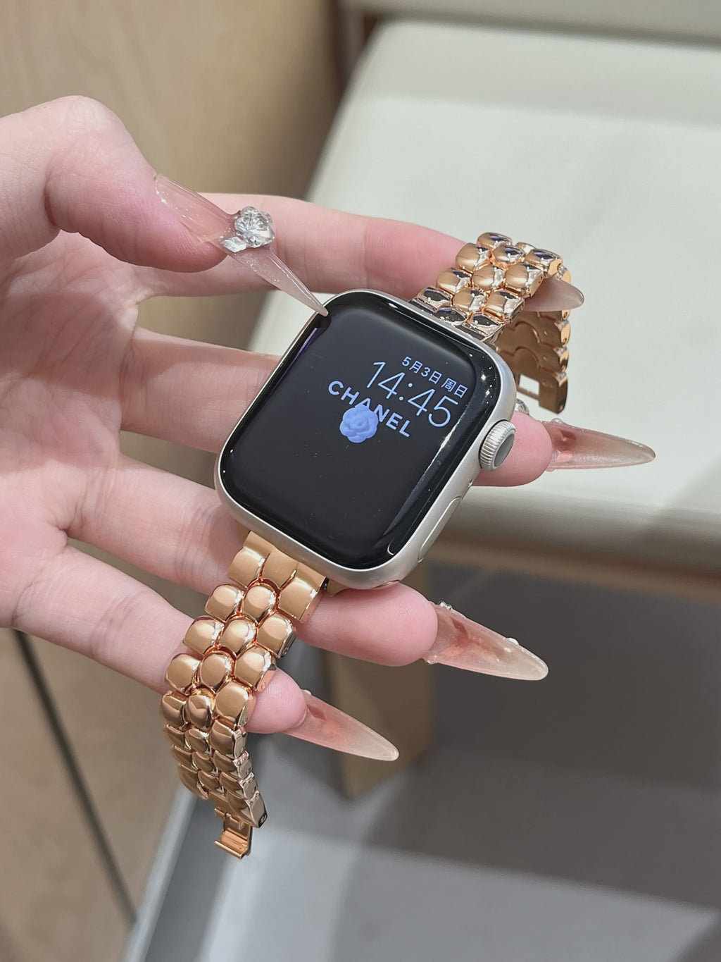 Sugar Link Stainless Steel Band
