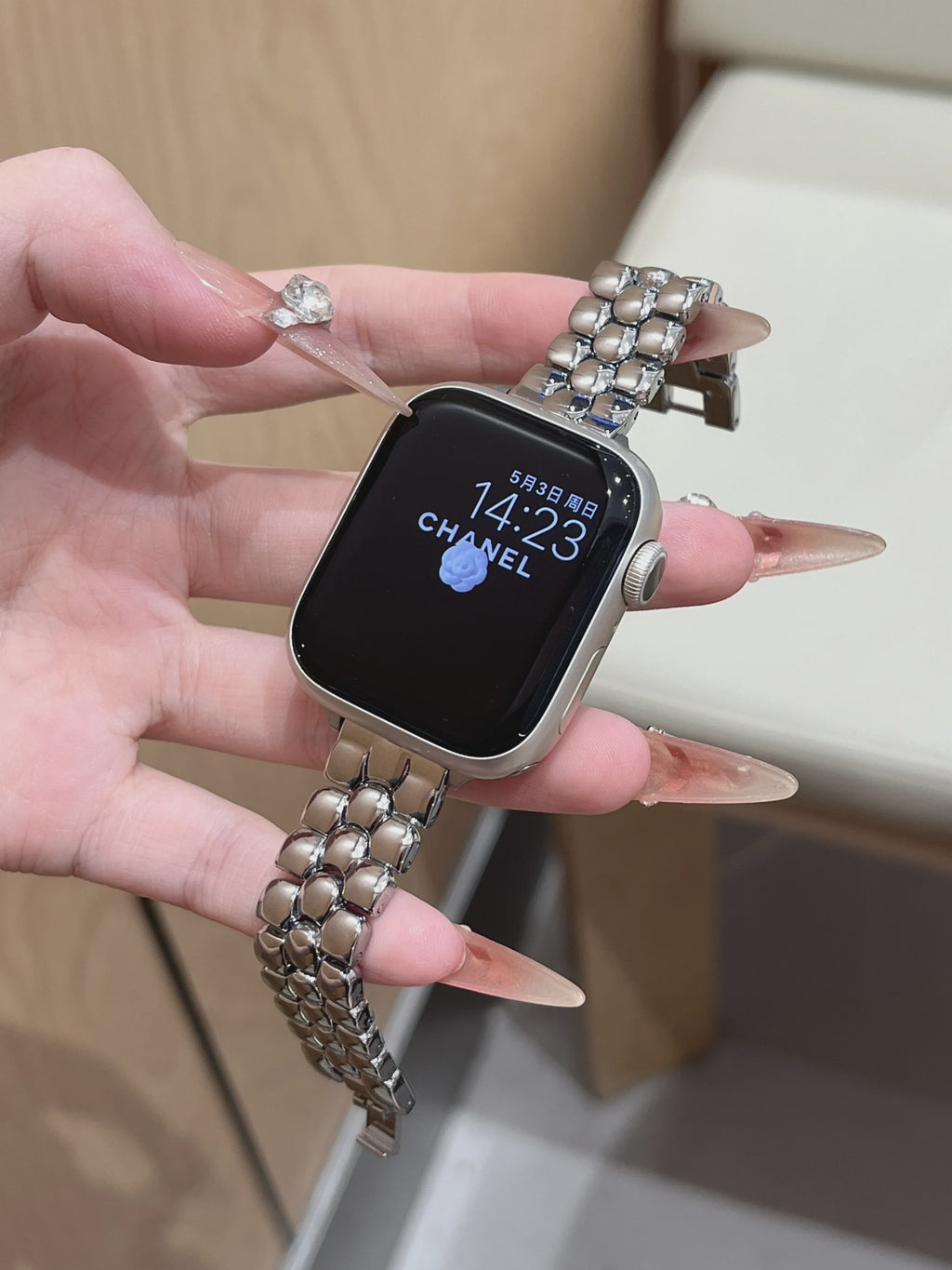 Sugar Link Stainless Steel Band