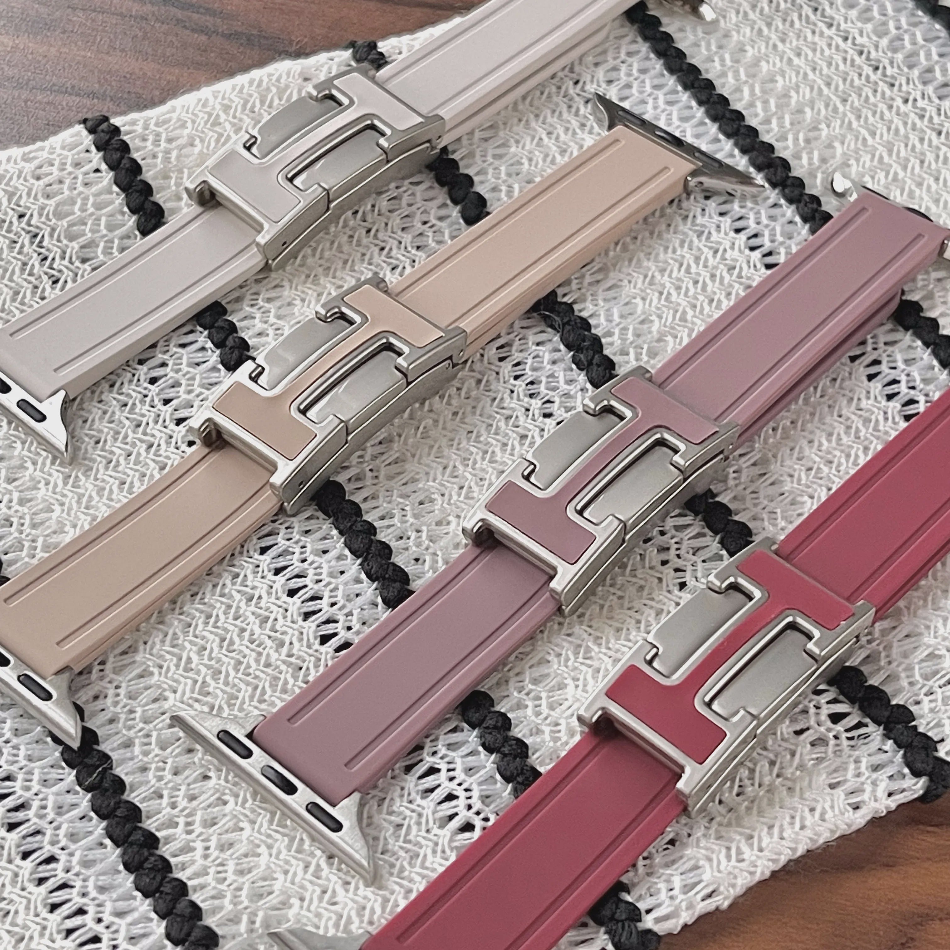 Slim Magnetic Silicone Band
