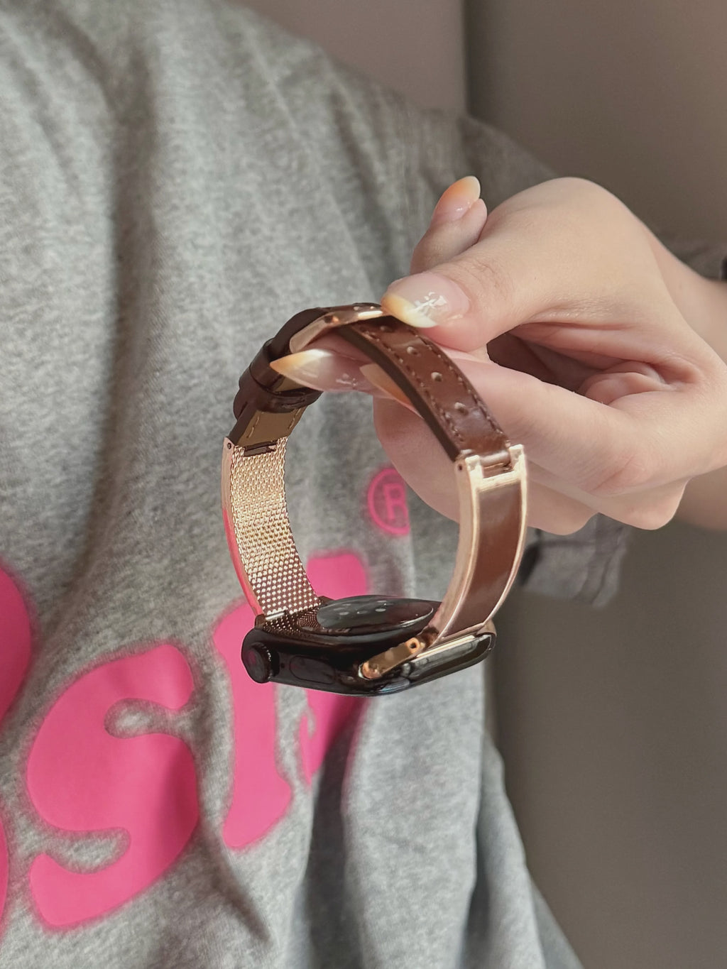 Leather Wrap Watch Band