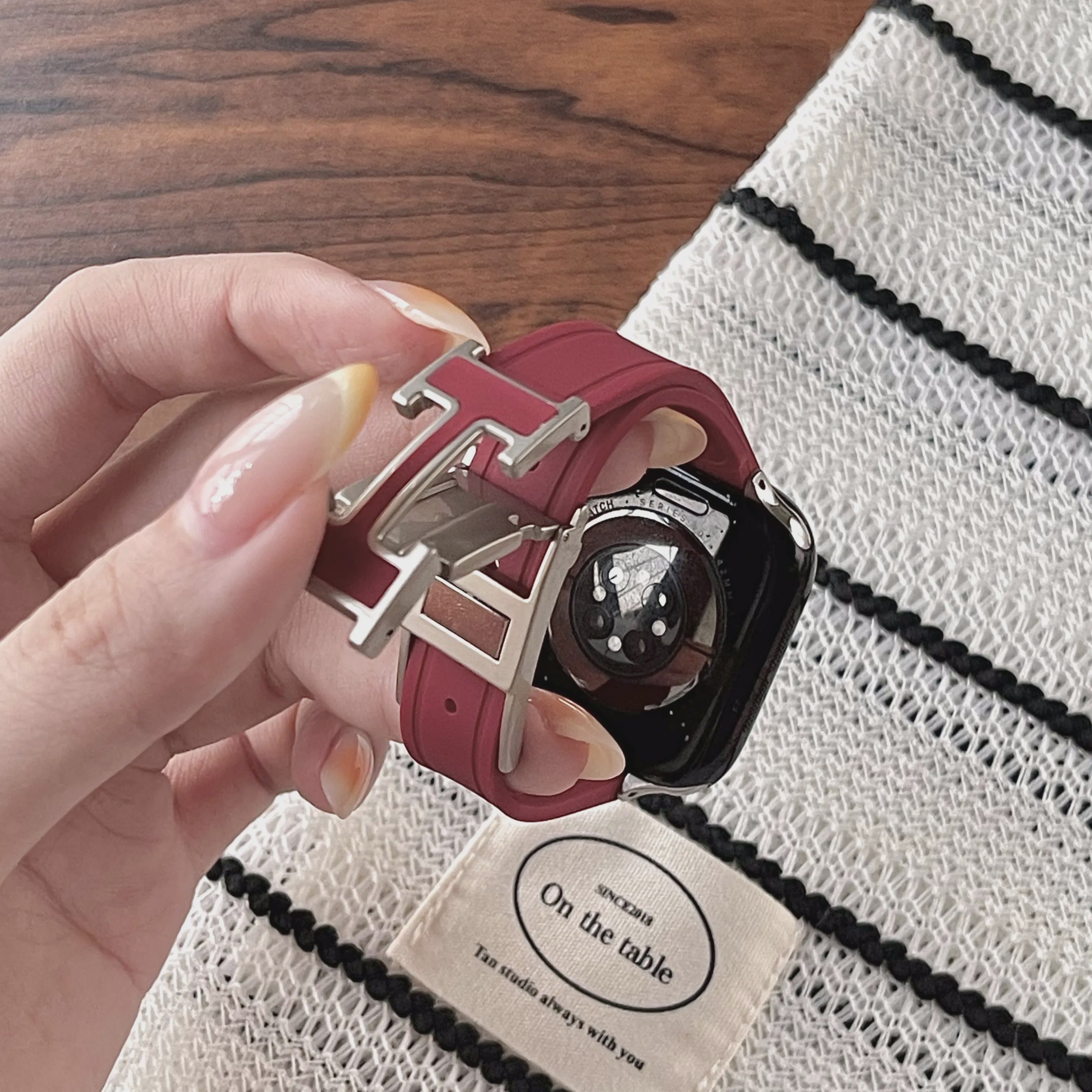 Slim Magnetic Silicone Band