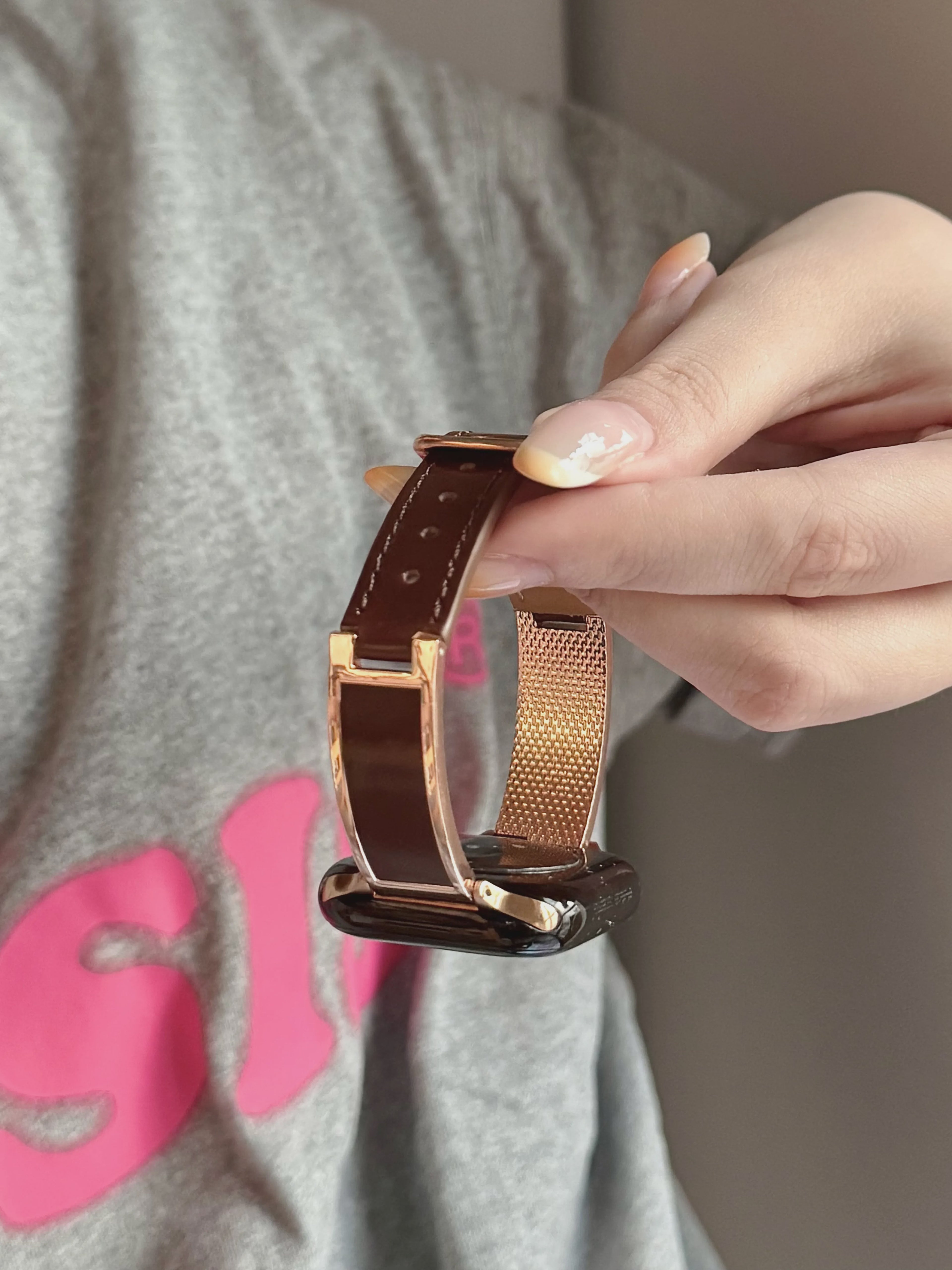 Leather Wrap Watch Band