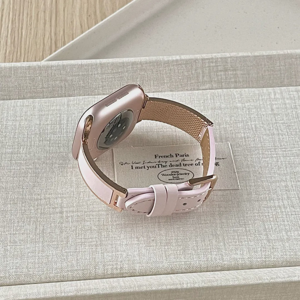 Leather Wrap Watch Band