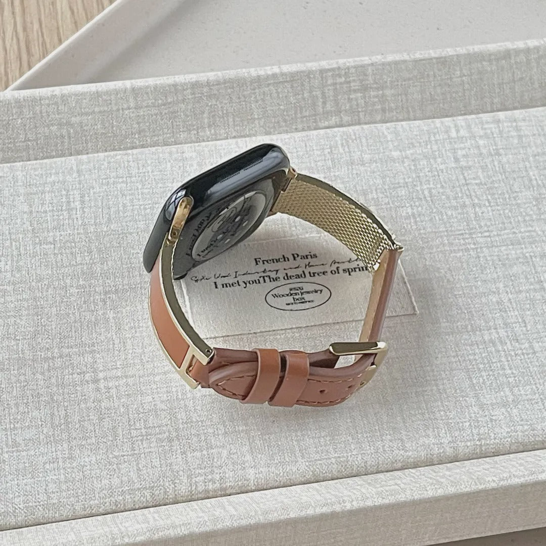 Leather Wrap Watch Band